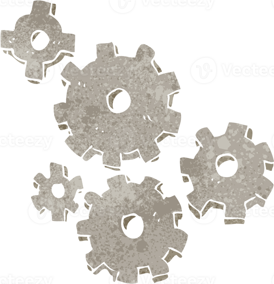 cartoon cogs and gears png