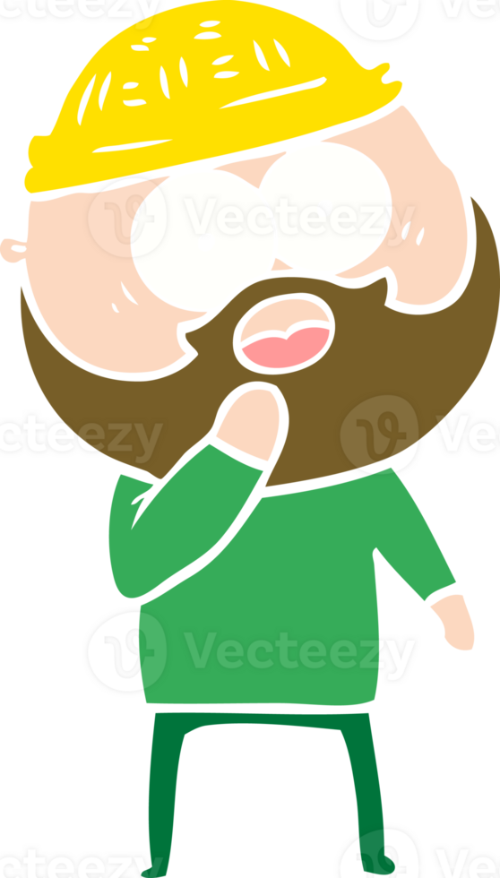 shocked bearded man png