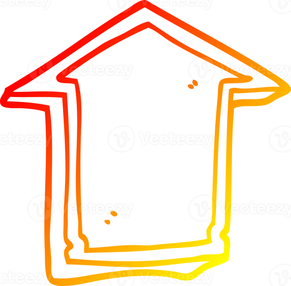 warm helling lijn tekening tekenfilm pijl richten omhoog png