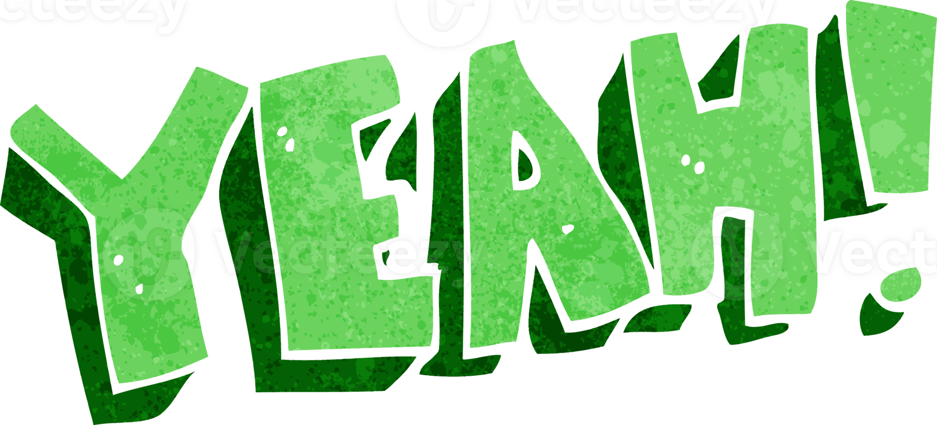 cartoon yeah shout png