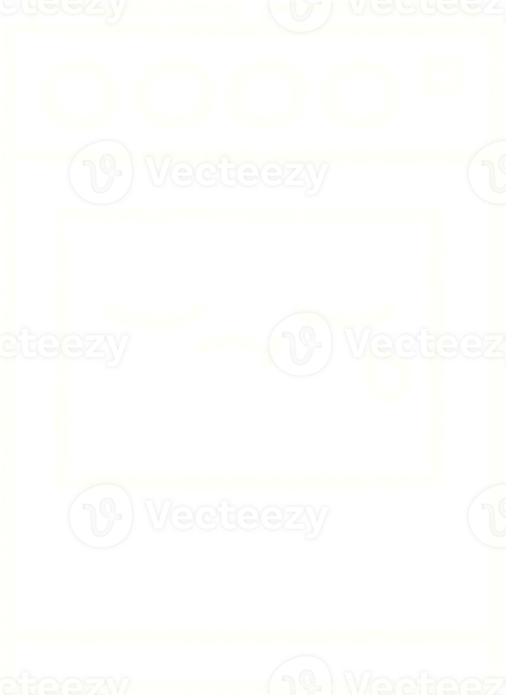 Oven Chalk Drawing png