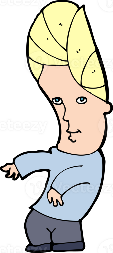 cartoon man with no worries png