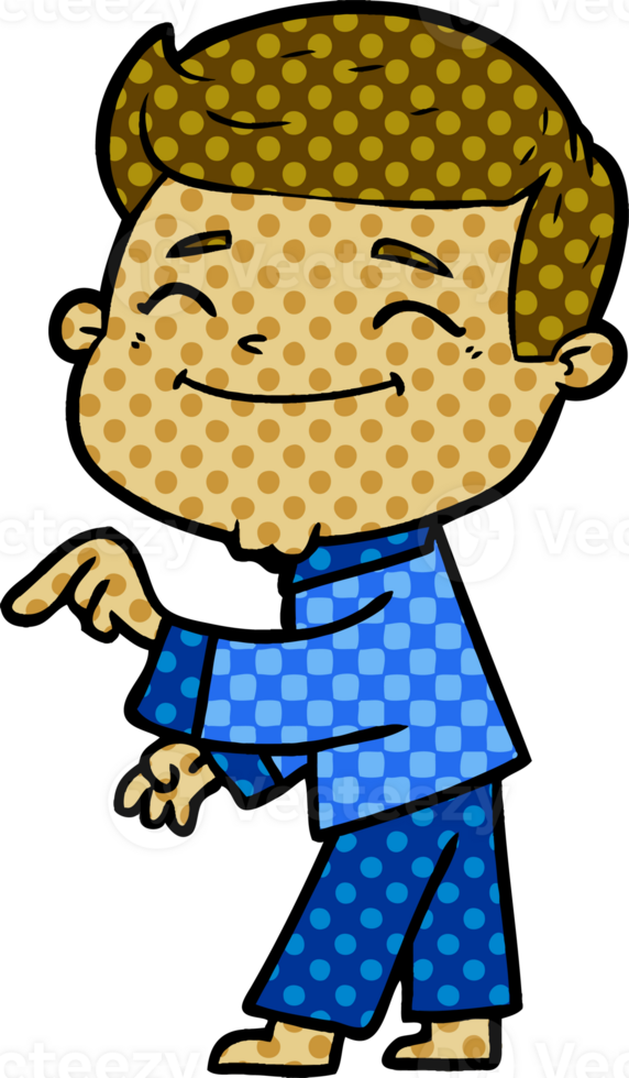 happy cartoon man png
