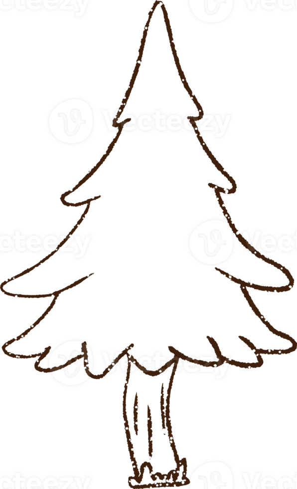 Winter Tree Charcoal Drawing png