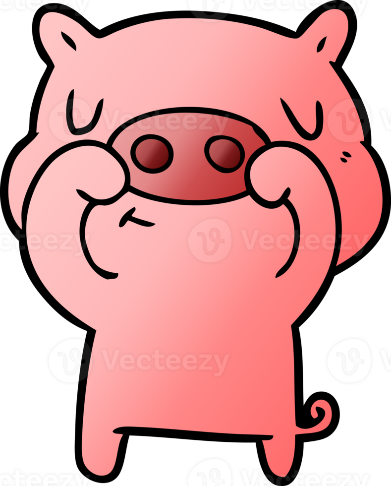 cartoon content pig png