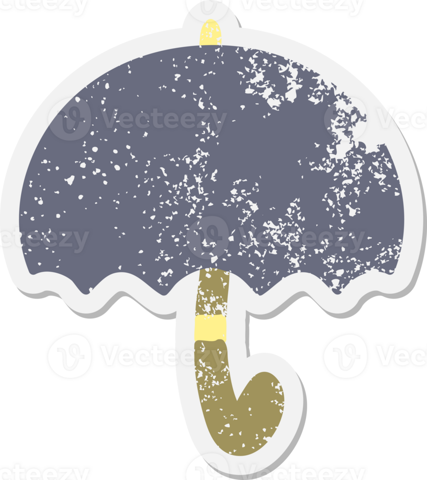 umbrella grunge sticker png