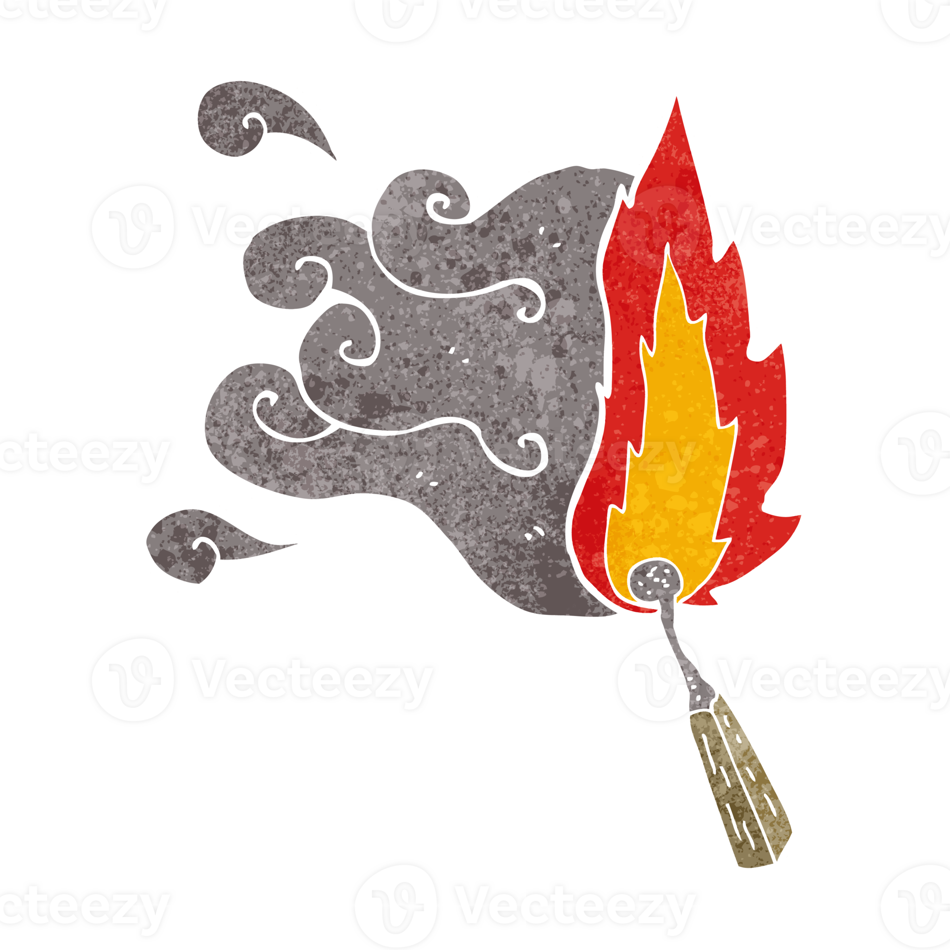 cartoon struck match 44950865 PNG