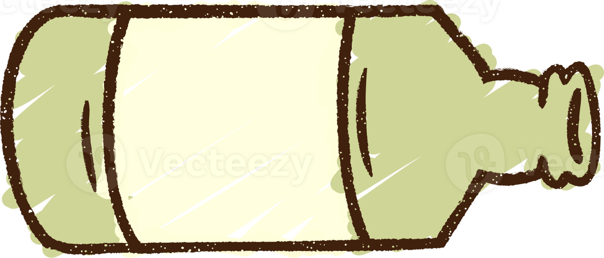 Bottle Chalk Drawing png