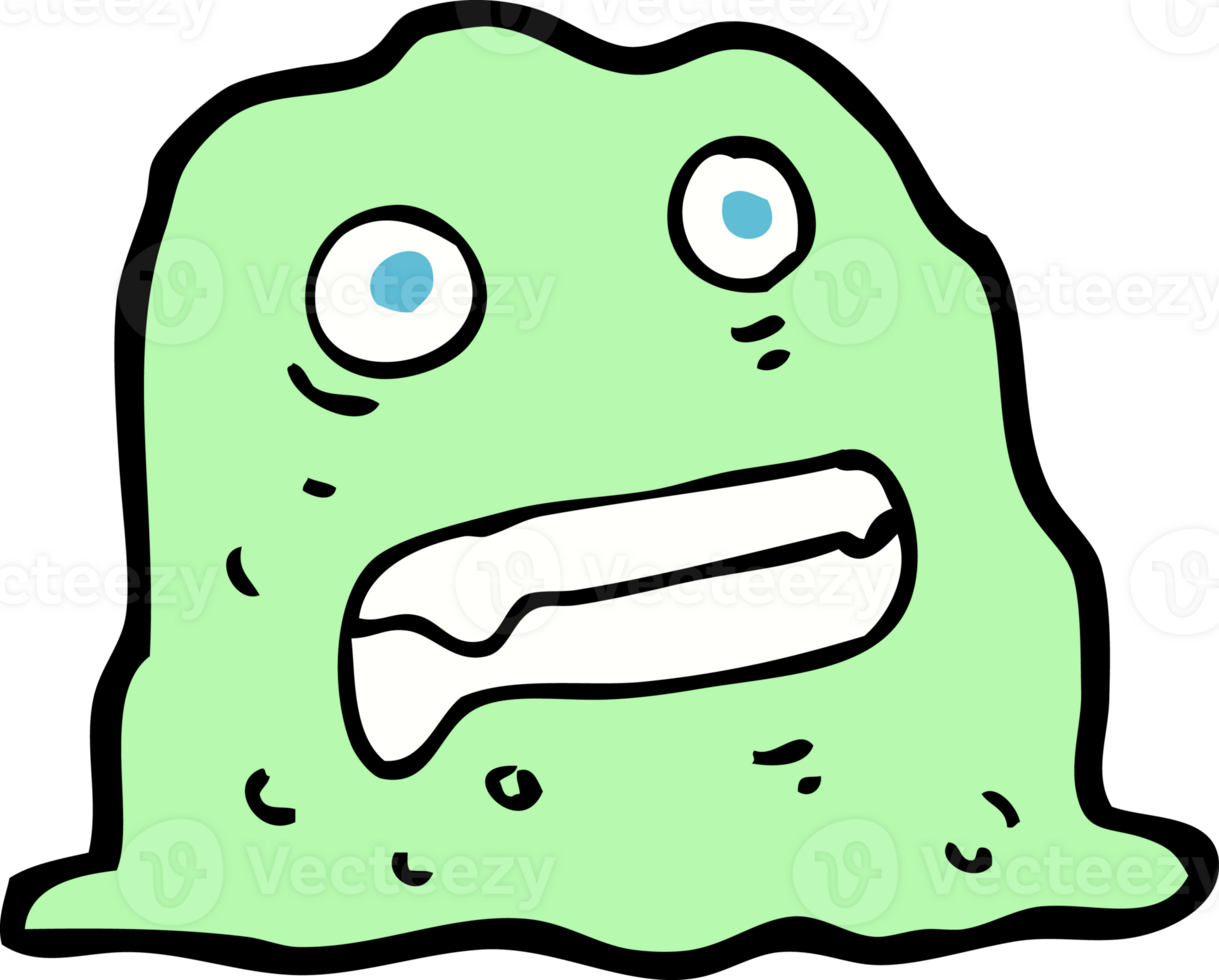 cartoon slime creature png