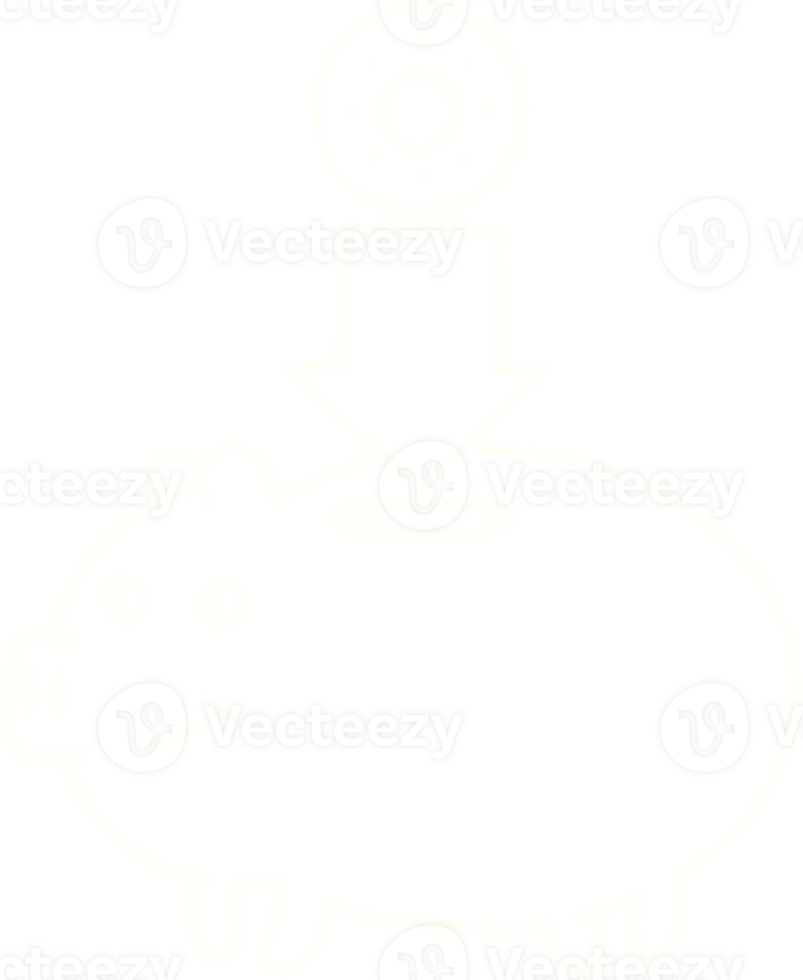 Piggy Bank Chalk Drawing png