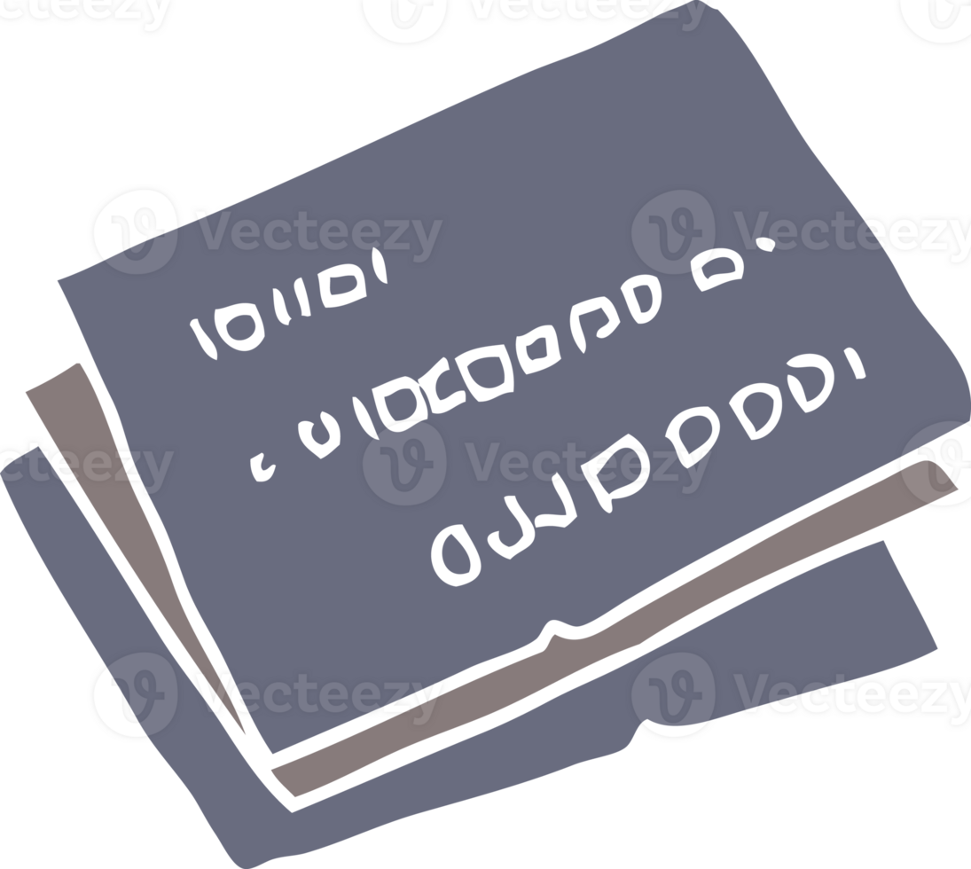 old credit cards flat color style cartoon png