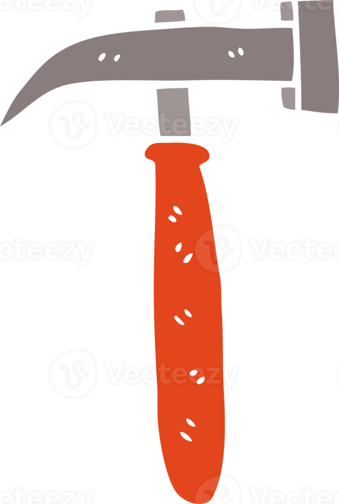 cartoon doodle hammer png