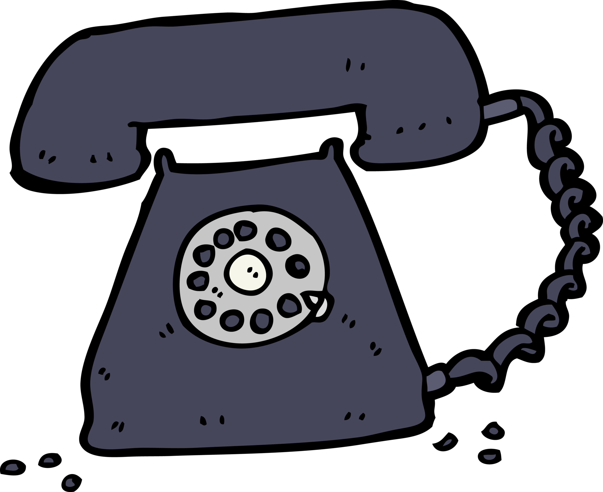 cartoon retro telephone 44954651 PNG