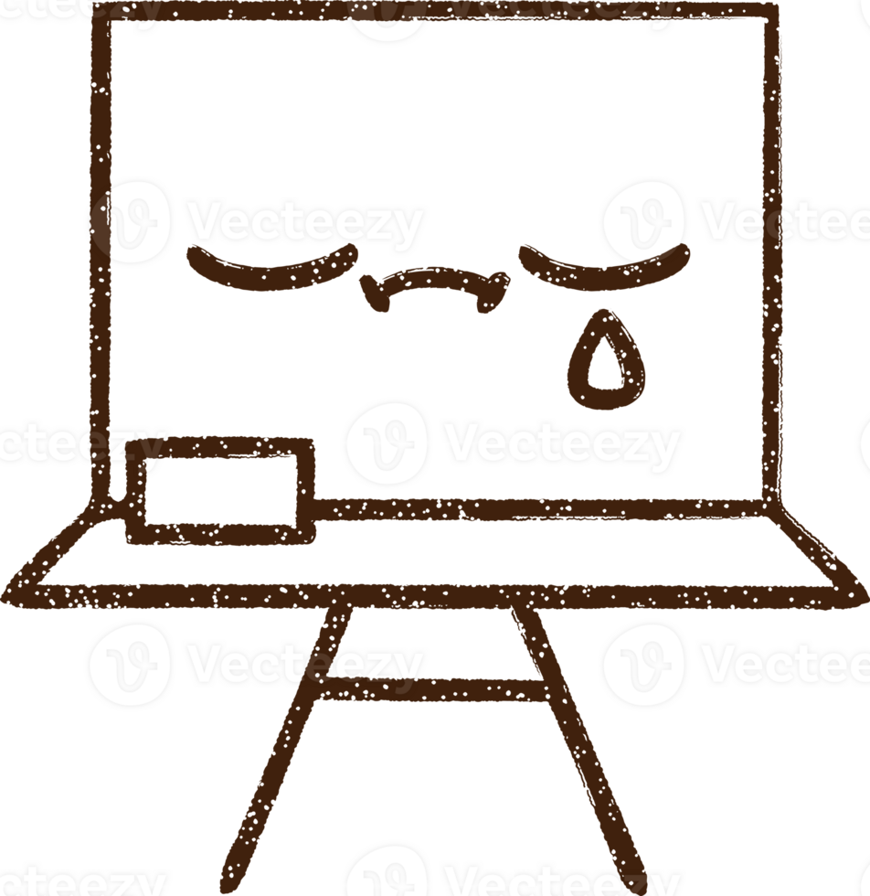 Blackboard Charcoal Drawing png