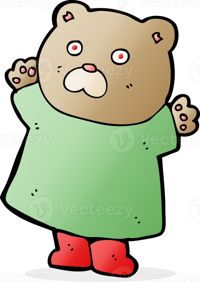 funny cartoon bear png