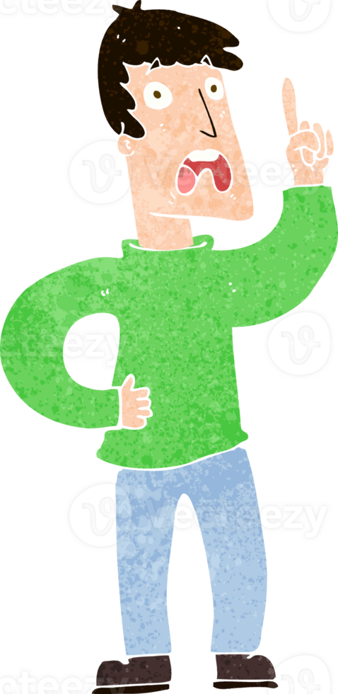 cartoon man with complaint png