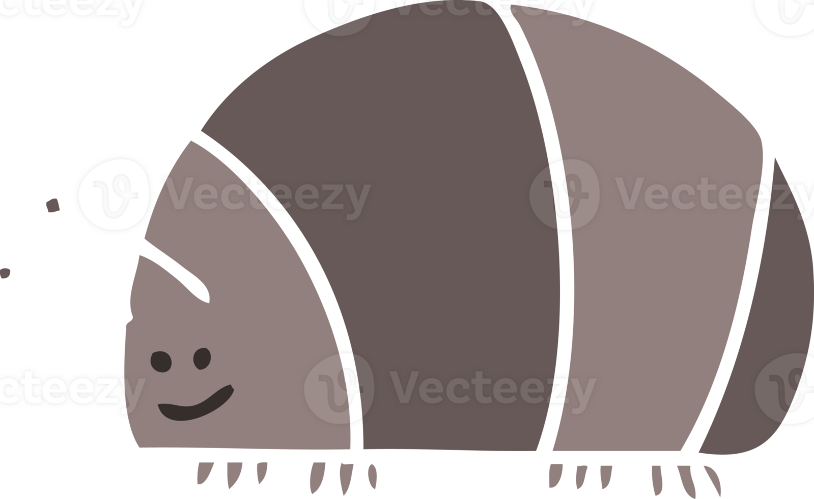 hand drawn quirky cartoon beetle png