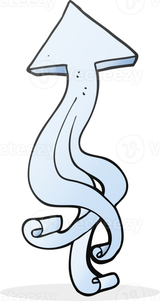 hand drawn cartoon arrow png