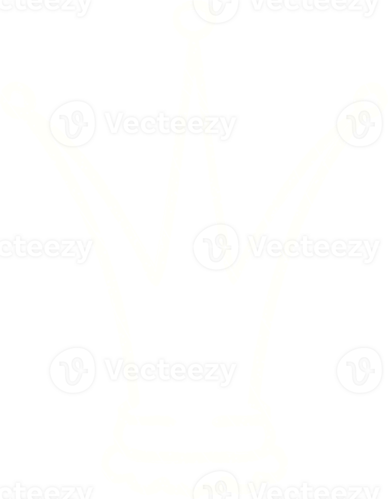 Tall Crown Chalk Drawing png