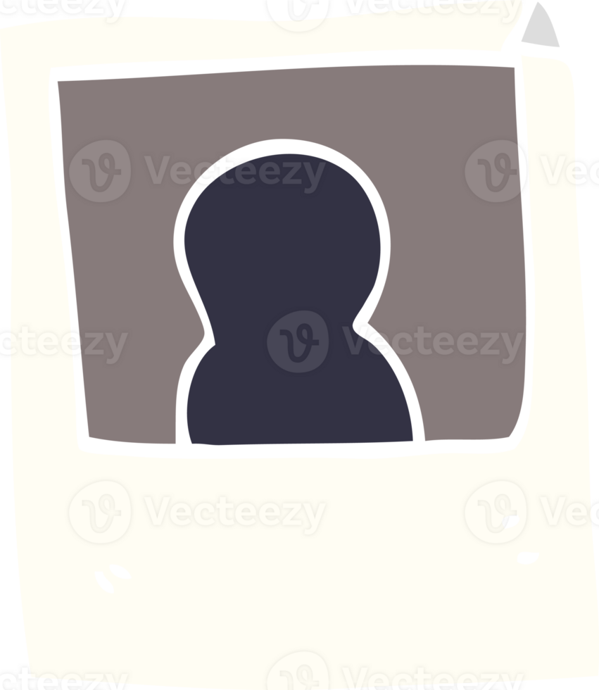cartoon doodle instant photograph png