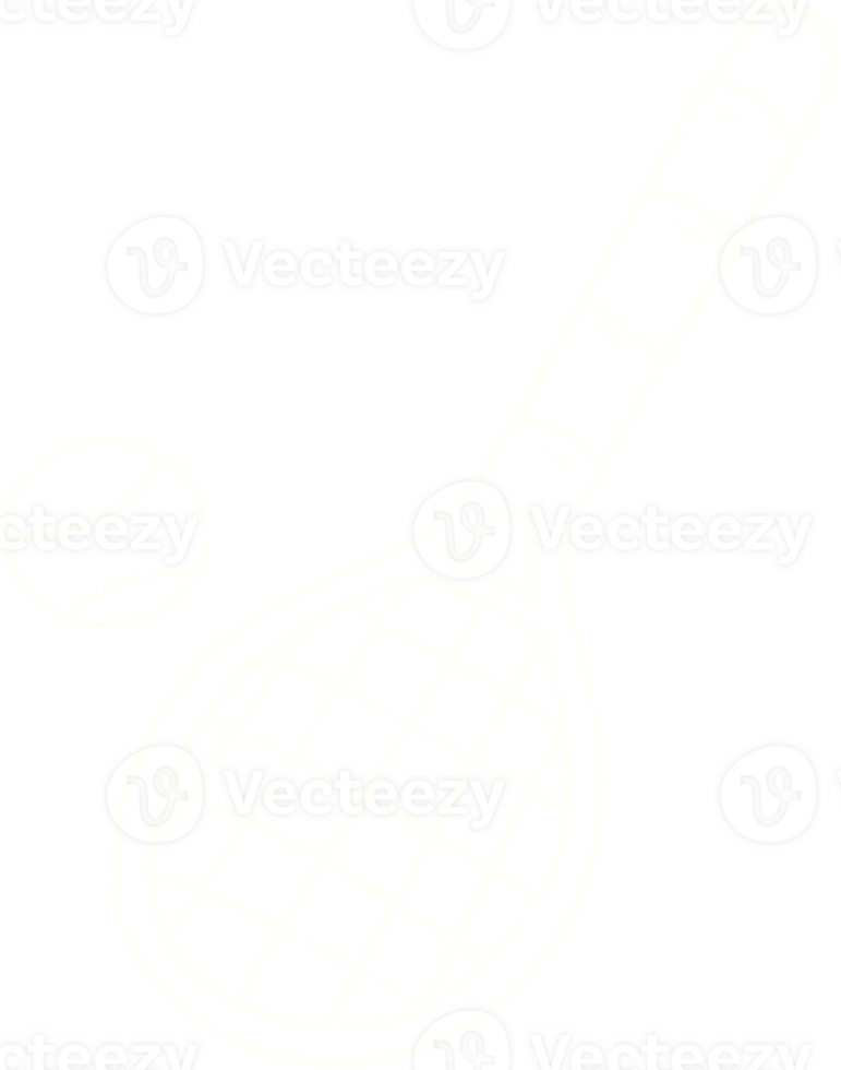 Tennis Racket Chalk Drawing png