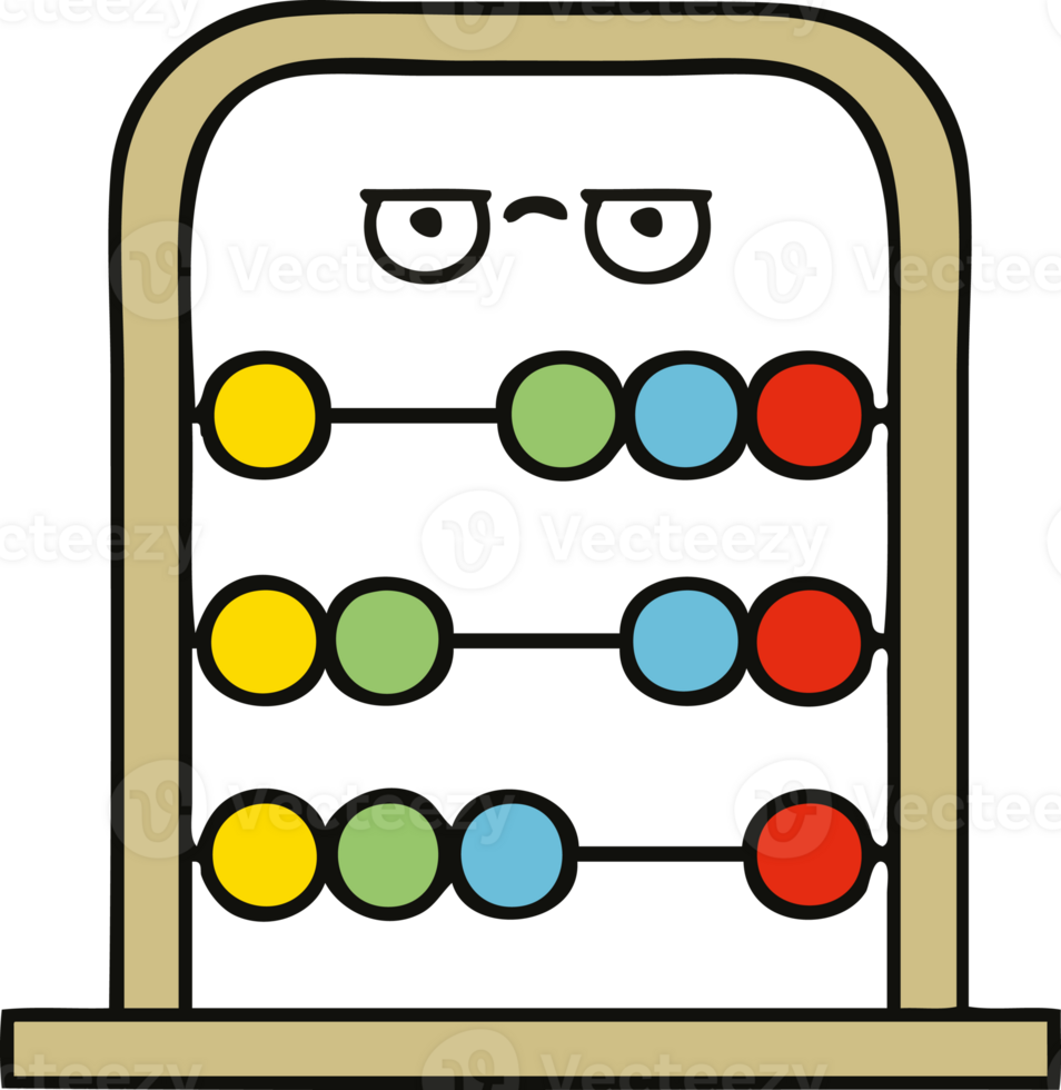 cute cartoon abacus png