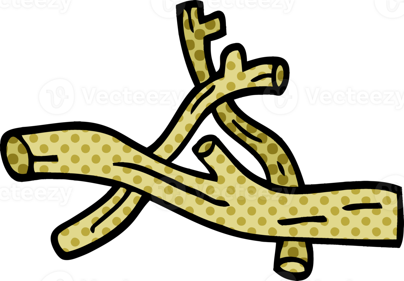 cartoon doodle pile of twigs png