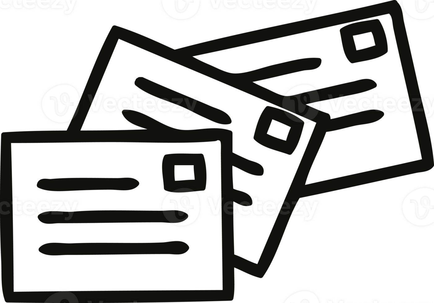 stack of letters icon png