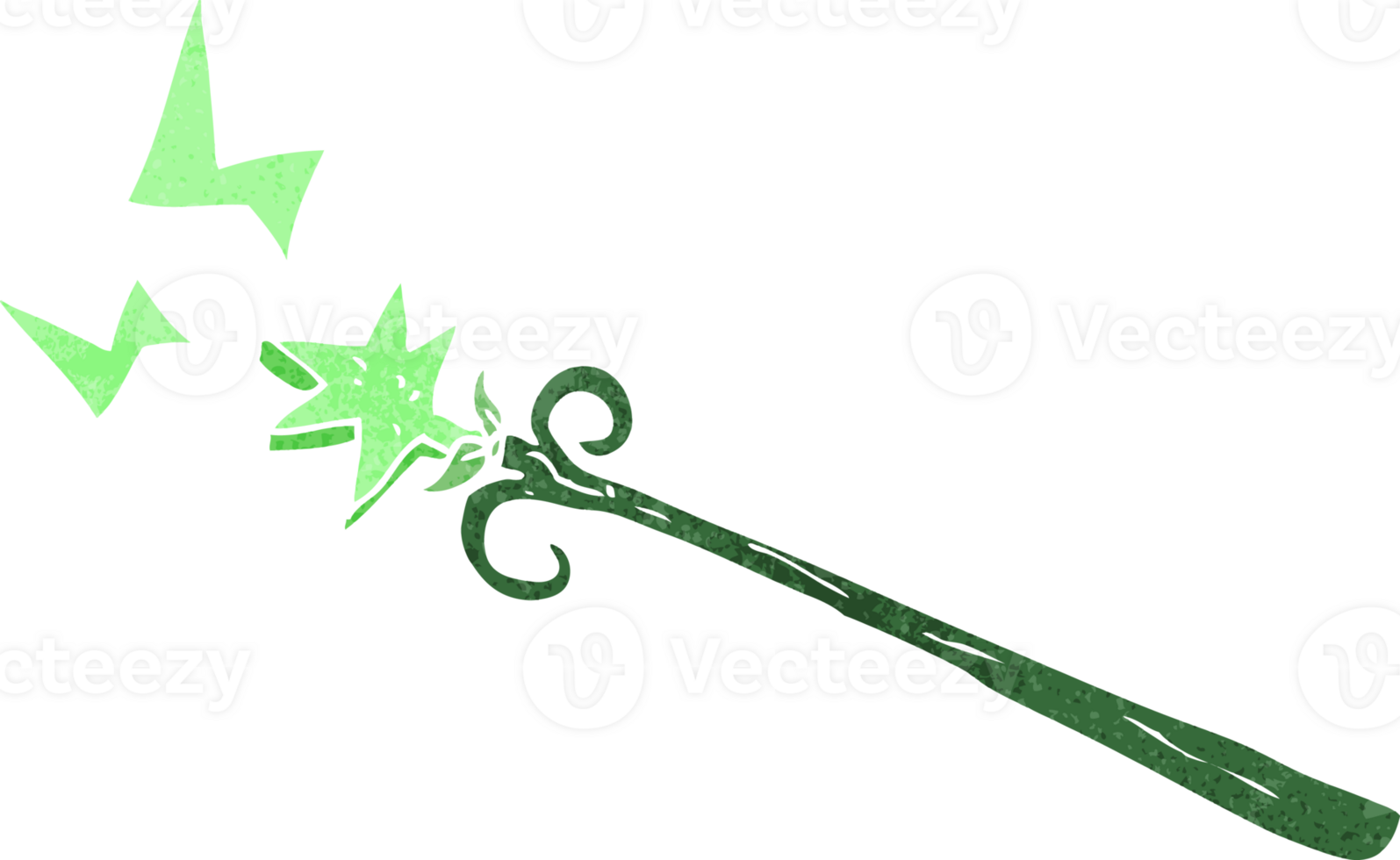 cartoon magic wand png
