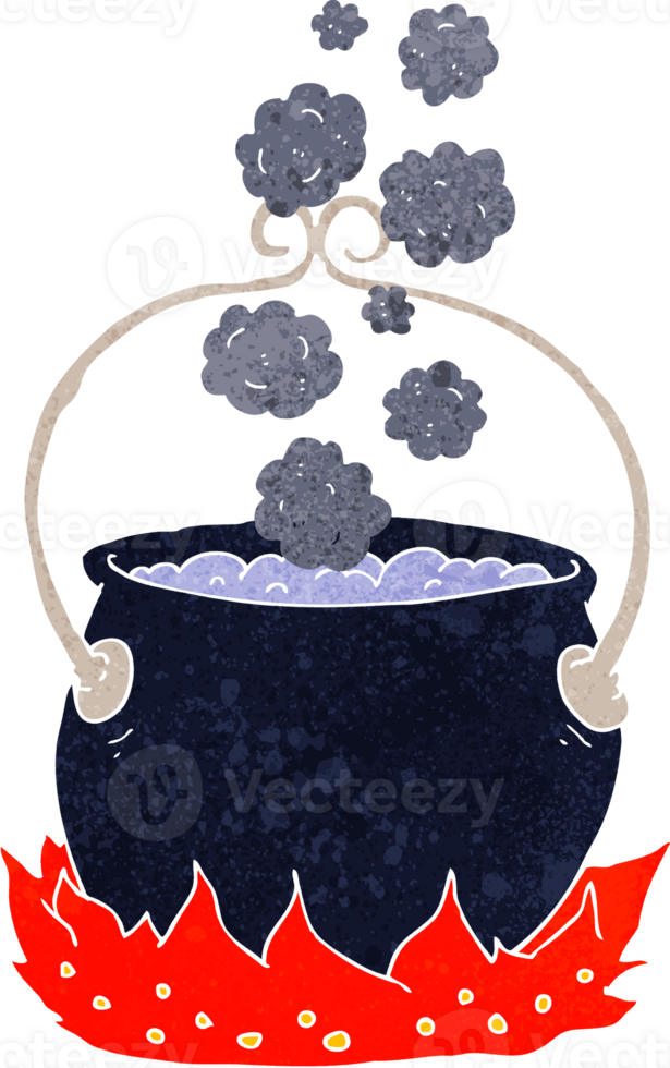 cartoon witch's cauldron png