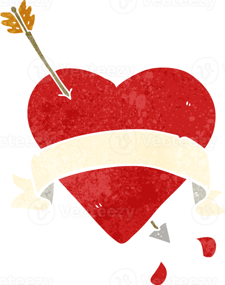 cartoon heart tattoo png
