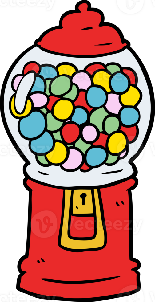 cartoon gumball machine png