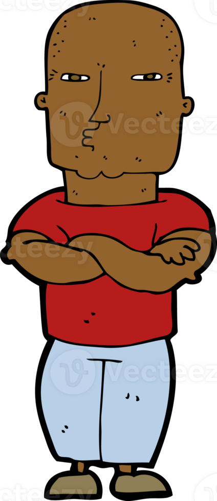 cartoon tough guy png
