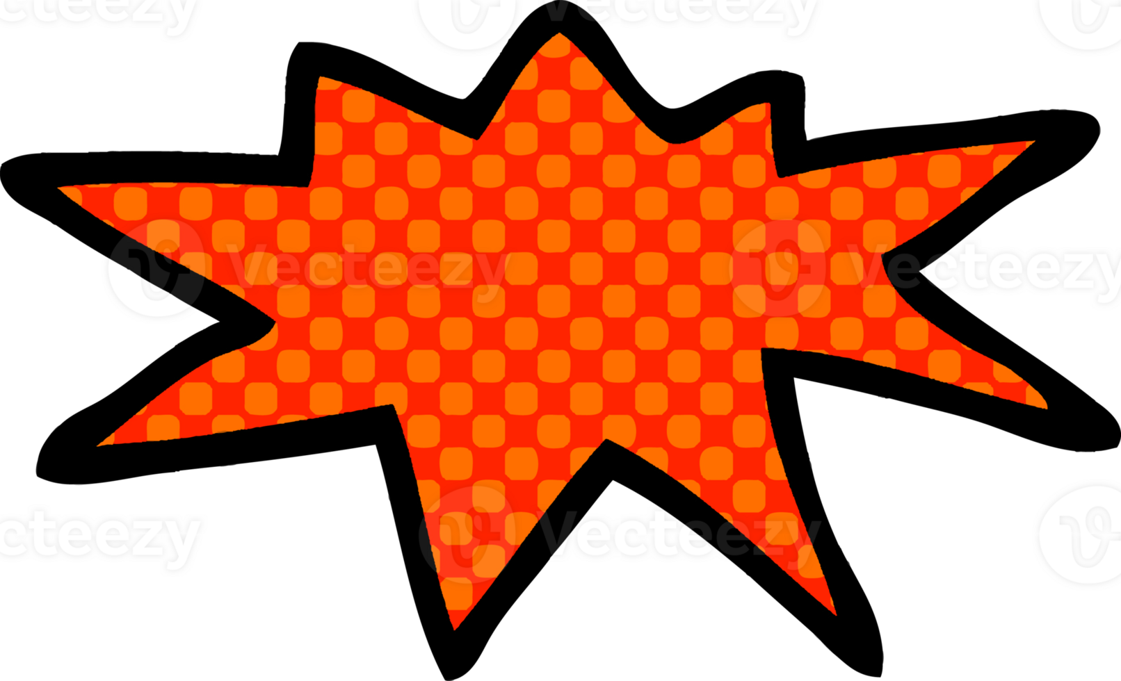cartoon doodle explosion symbol png