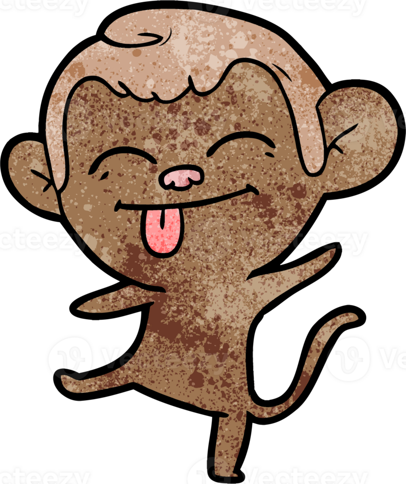 funny cartoon monkey dancing png