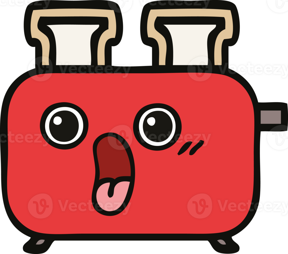 cute cartoon of a of a toaster 44964924 PNG