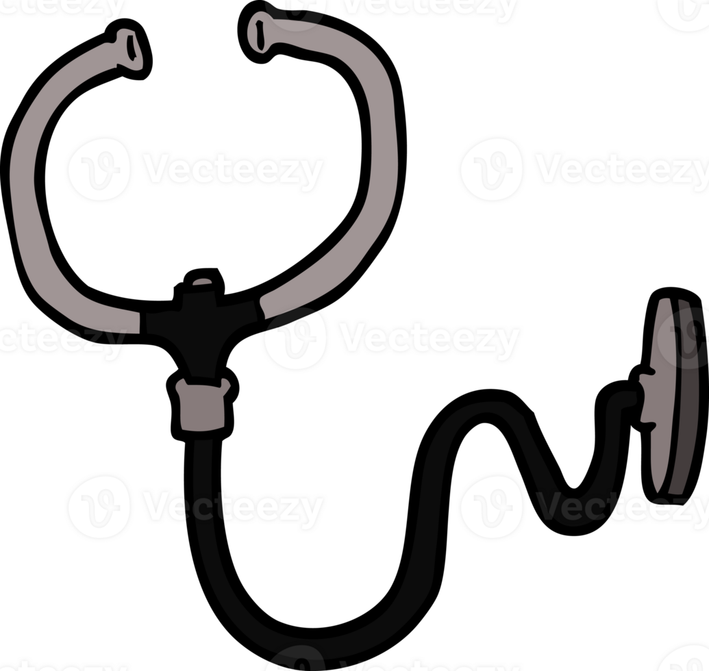 cartoon doodle stethoscope png