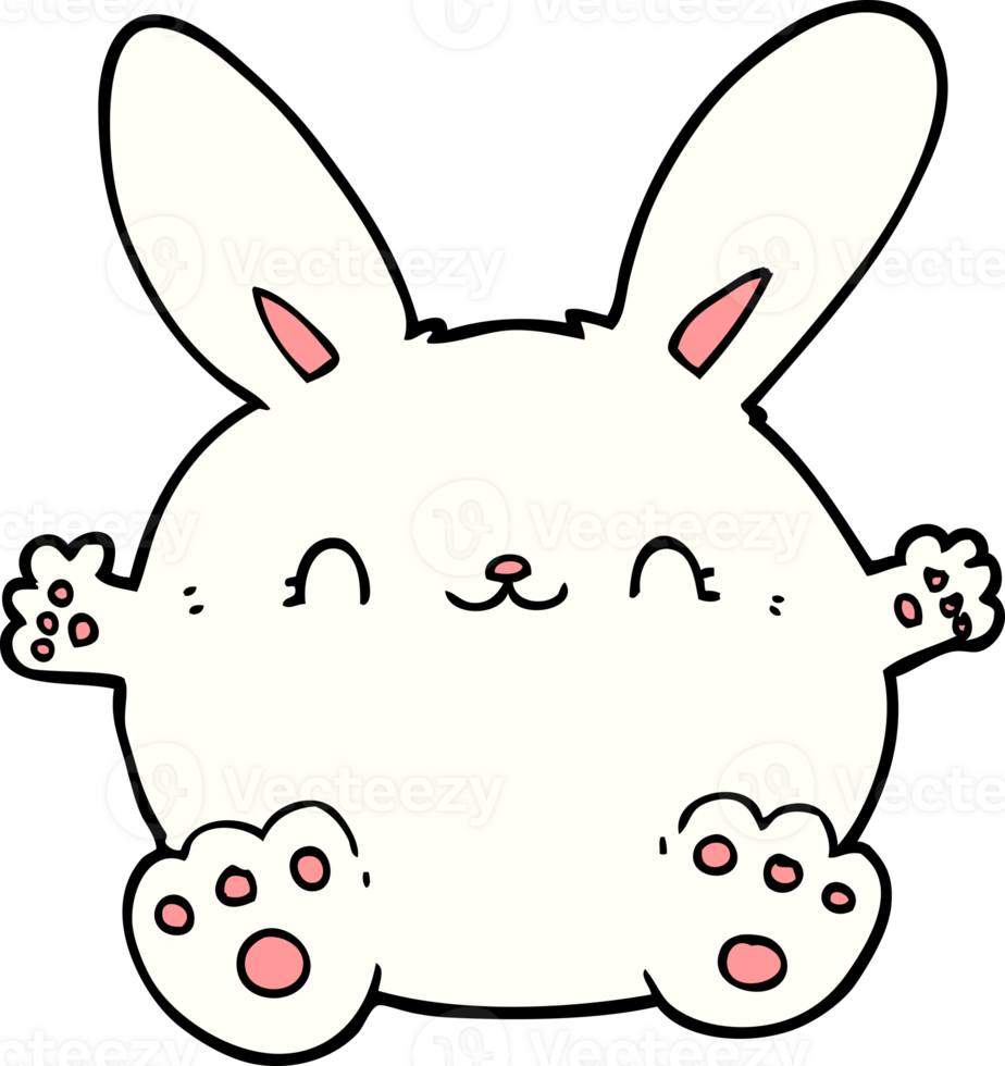 cute cartoon rabbit png