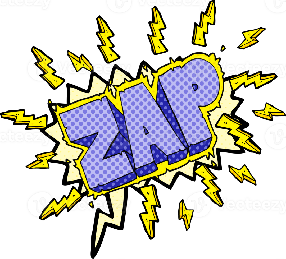 comic book speech bubble cartoon zap symbol png