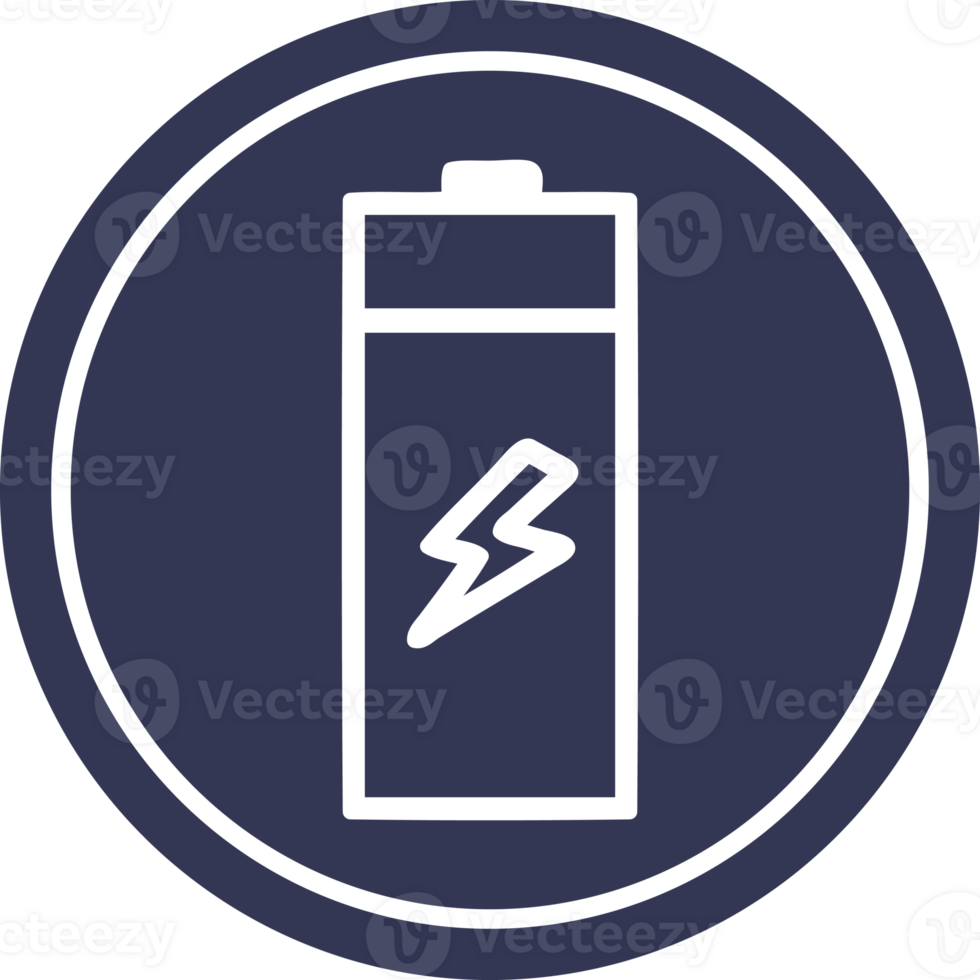 battery circular icon png