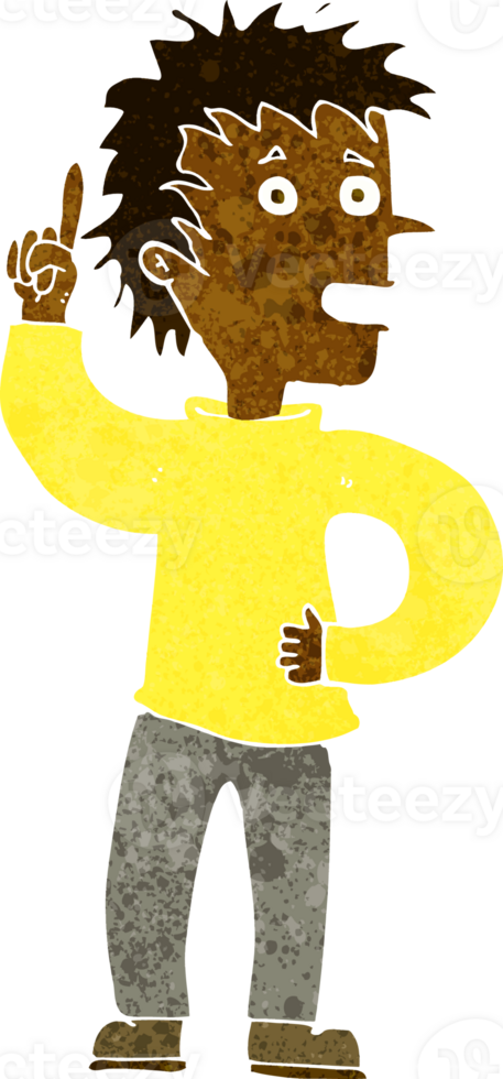 cartoon boy with idea png