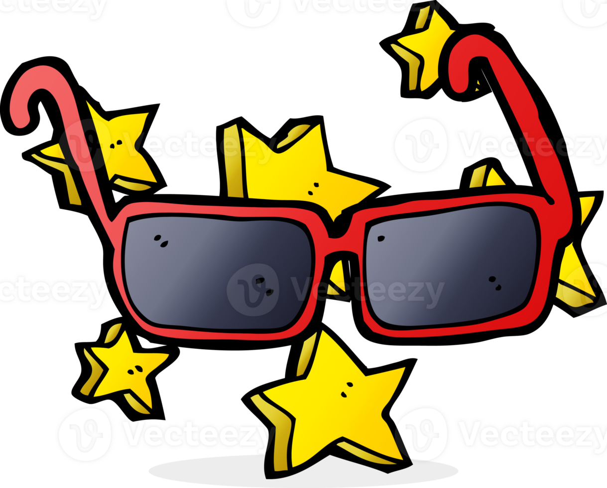cartoon expensive sunglasses png