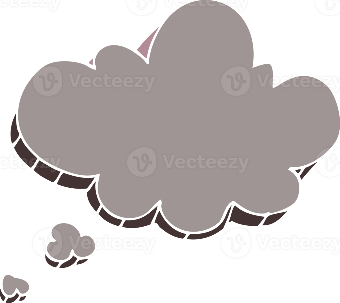 cartoon doodle expression bubble png