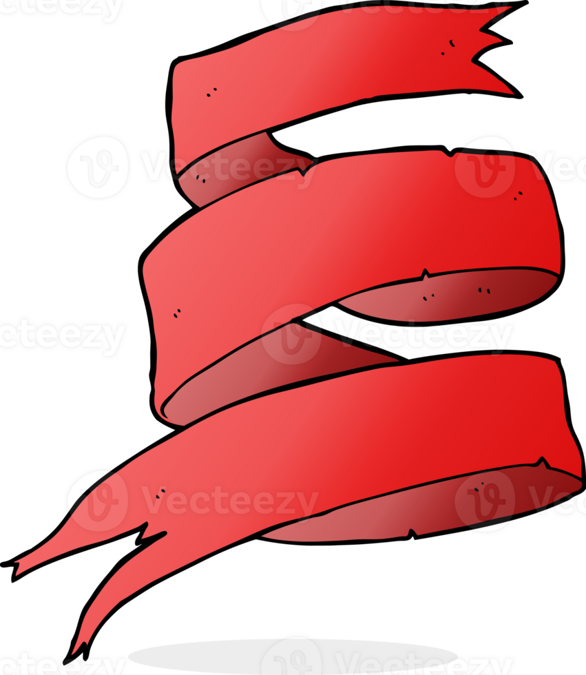 scroll banner cartoon png