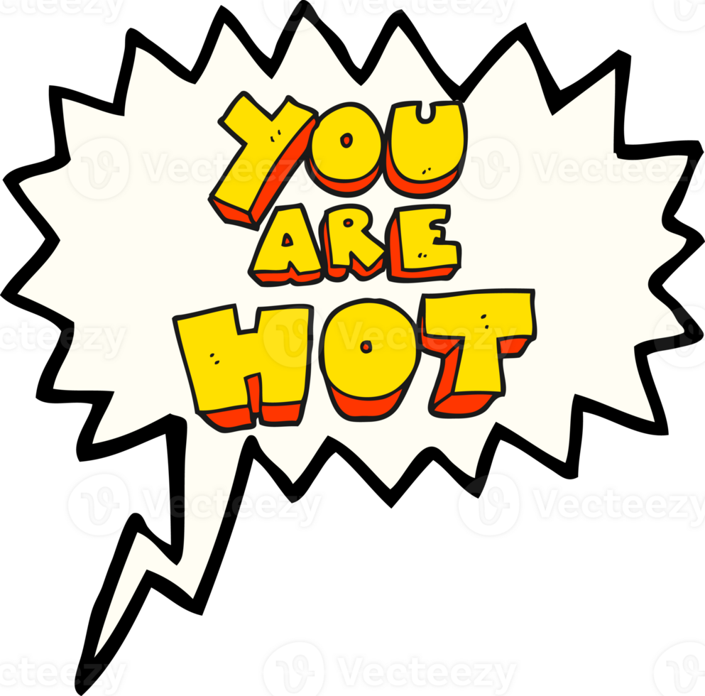 you are speech bubble cartoon sign png