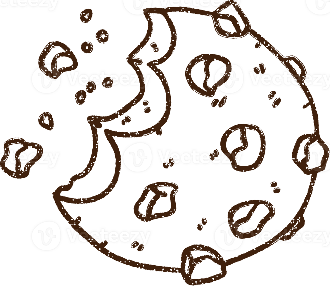 Cookie Charcoal Drawing png