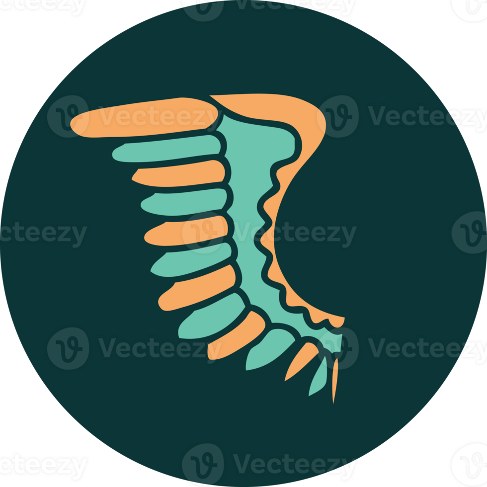 tattoo in traditional style of a wing png