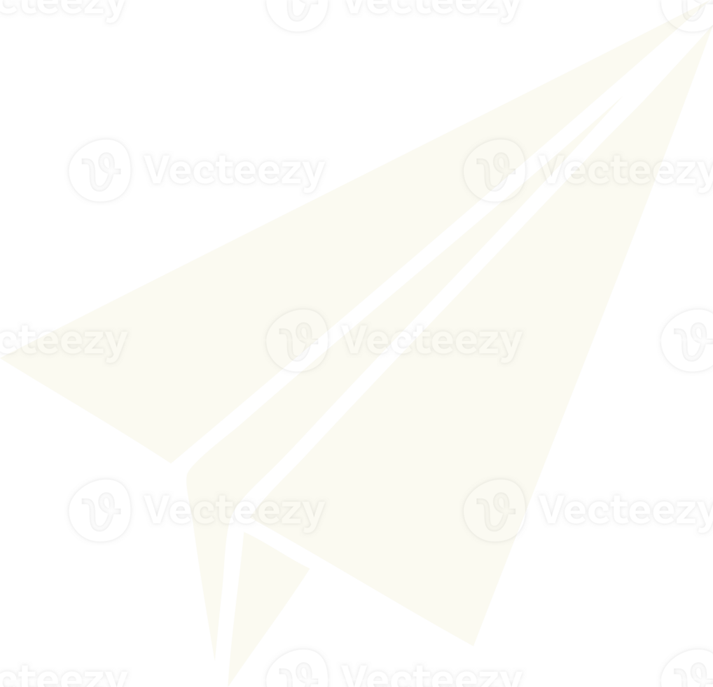 flat color retro cartoon of a paper plane png