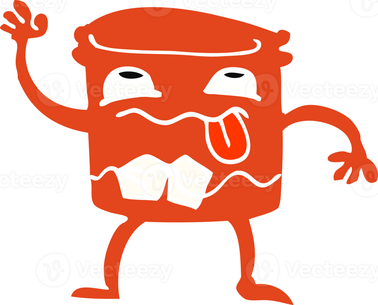 cartoon doodle animated whisky glass png