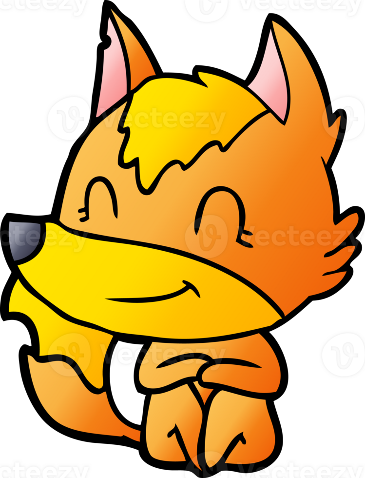 fox cartoon character png